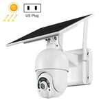 T22 1080p Full HD Solar Solo Solar 4G Network US Versione fotocamera, supporto Allarme PIR, visione notturna, audio a due vie, scheda TF