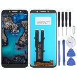 Assemblaggio completo schermo LCD e digitalizzatore per Nokia C1 Plus TA-1312 (nero)