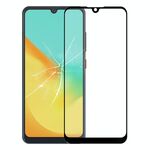 Lente in vetro esterno a schermo frontale per ZTE BLADE A7 (nero)