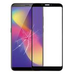 Lente in vetro esterno a schermo frontale per ZTE NUBIA N3 NX608J (nero)