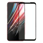 Lente in vetro esterno a schermo frontale per ZTE Nubia Red Magic 5G NX659J (nero)