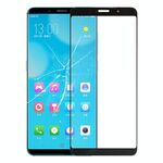 Obiettivo in vetro esterno a schermo frontale per ZTE Nubia Z18 mini (nero)