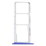 Vassoio della scheda SIM + vassoio della scheda SIM + vassoio della scheda micro SD per LG K22 LMK200Z LMK200E LMK200B LM-K200 (blu)
