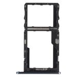 Cassettiera della scheda SIM + vassoio della scheda micro SD per LG K92 5G LMK920 LM-K920 (nero)