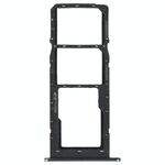 Vassoio della scheda SIM + vassoio della scheda SIM + vassoio della scheda micro SD per LG K41S LMK410EMW LM-K410EMW LM-K410 (Argento)