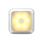 1143 Sensazione del corpo umano Luce notturna Smart Home Sensing luci, colore chiaro: argento caldo luce