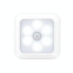 1143 Sensazione del corpo umano Luce notturna Smart Home Sensing luci, colore chiaro: bianco Shell White Light