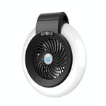TW-8003 Ventilatore portatile ricaricabile per campeggio a campeggio TW-8003 (nero)