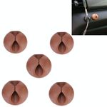 Clip per cavi singoli da 5 pezzi, sistema di gestione dei cavi e soluzione per organizzare i cavi, consegna a colori casuale