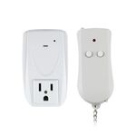 Telecomando intelligente wireless da interno 110 V con trasmettitore portachiavi singolo, spina americana