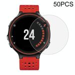 50 pezzi per Garmin Forerunner 220 pellicola in vetro temperato 2.5D da 0,26 mm