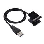 Cavo di ricarica USB per smartwatch Fitbit Alta HR con funzione di ripristino, lunghezza: 58 cm