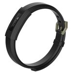 Dispositivo indossabile intelligente, Custodia protettiva per orologio in silicone tinta unita per FITBIT Alta / HR (nero)