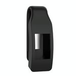 Custodia protettiva con bottone a clip in silicone per smartwatch per Fitbit Inspire / Inspire HR / Ace 2 (nero)