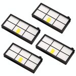Filtro HEPA per aspirapolvere robotico di ricambio universale da 4 pezzi per irobot 870/800/880/960/980