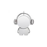 Y01 Metal Musician Car Cartoon Style Style U disco, Capacità: 64 GB (Argento)