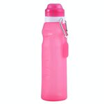 XC-282 600ml Coppa pieghevole in silicone Silicone Out Camping Cycling Sports Bollitore (rosa)
