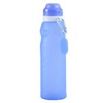 XC-282 600ml Silicone Pieghevole in silicone Out Camping Cycling Sports Bollitore (blu)