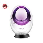 168 LED PhotoCatalyst Zanzara Killer Lampada per uso domestico Mosquito Lampada da presa (Bianco)