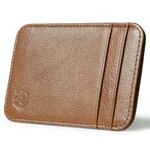 3 PCS XIAO YUAN XIANG Pelle di vacchetta 5 carte Tasca Portafoglio Portafoglio Portamonete Porta carte di credito, Dimensioni: 10,6 cm x 7,2 cm, Consegna a colori casuali