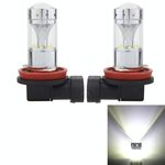 2 PCS H8 / H11 60W 1200 LM 6000K Fendinebbia per auto con 12 lampade LED CREE XB-D, DC 12V (luce bianca)