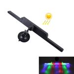Lampada solare anti collisione Cupule Ranger Fanale posteriore per auto LED Flash Warning Light Attenzione (luce colorata)