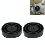 2 PCS Universale LED per auto Faro HID Lampada allo xeno Coperchio antipolvere in silicone Tappi di tenuta Coperchio antipolvere per parapolvere a LED