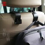 2 pezzi Seggiolino auto Back Baske Bag Hanger Holder Auto Poggiatesta bagaglio