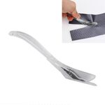 Strumento per avvolgere lo styling del taglio della taglierina di sicurezza della pellicola del vinile dell'autoadesivo della fibra del veicolo dell'automobile (trasparente)