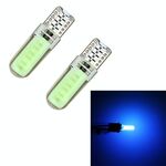 10 PCS T10 1.5W 90LM Indicatore luminoso per auto, DC 12V (luce blu ghiaccio)