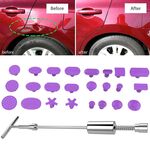 Kit attrezzi per riparazioni auto PDR Dent Strumenti per riparazione senza vernice Estrattore per ammaccature Martello scorrevole Martello inverso Ventose in alluminio per ammaccature