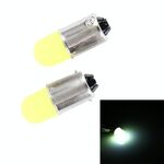 2 PCS BA9S 2W 150 LM 6000K Lampada per luce di ingombro per auto, CC 12V (luce bianca)