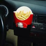 SHUNWEI SD-1019 Universal Console Car French Fry Drink Can Supporto in plastica per telefono MP3, sigaretta e altri piccoli oggetti (nero)