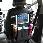 Borsa per sedile posteriore per auto Borsa da viaggio multi-tasca Borsa da tasca appesa per iPad e altri beni