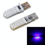 2PCS T10 3W 16 SMD-4014 LED Lampada per luci di ingombro per auto, CC 12V (luce blu)