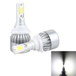 2 PCS 9005 18W 1800 LM 6000K IP68 Casnbus Faro LED per auto a corrente costante con 2 lampade COB, DC 9-36V (luce bianca)