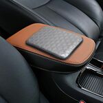 Tappetini per braccioli automobilistici comodi universali Copribraccioli per auto Copribraccioli per auto Console centrale Bracciolo Sedile Tappetini morbidi Cuscino, Dimensioni: 29,5 * 21 cm (Grigio)