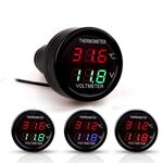 Misuratore di temperatura digitale per misuratore di tensione universale 2 in 1 (consegna a colori casuali)