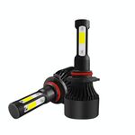 2 PCS S2 9006 / HB4 DC9-36V / 25W / 6000K / 2500LM IP68 Lampade per fari a LED per auto (bianco freddo)
