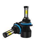 2 PCS S2 9004 / HB1 DC9-36V / 25W / 6000K / 2500LM IP68 Lampade per fari a LED per auto (bianco freddo)