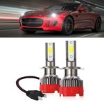 2 PCS EV18 H7 DC9-30V 20W 6000K 2500LM Lampade per fari a LED per auto