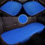Set di tappetini per seggiolino auto 3 in 1 con rilegatura gratuita (blu)