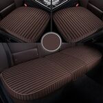 Cuscino per seggiolino auto 3 in 1 Set di tappetini all-inclusive con rilegatura gratuita (caffè)