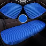 Set di tappetini per seggiolino auto 3 in 1 con rilegatura gratuita (blu)