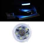 Luci di atmosfera a LED wireless per auto universali Luce di emergenza per piedi (luce blu ghiaccio)