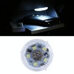 Luci di atmosfera a LED wireless per auto universali Luce di emergenza per piedi (luce bianca)