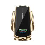 N1 Car Caricabatterie wireless magnetico induttivo automatico (oro champagne)