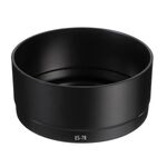 ES-78 Lens Hood Shade for Canon EF 50mm F / 1.2L Lente USM (nero)