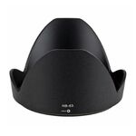 HB-63 Lens Hood Shade for Nikon 24-85mm f / 3.5-4.5g ed obiettivo VR (nero)