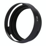 Paraluce in metallo ventilato da 49 mm per Fujifilm X100 (nero)